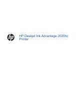 HP Deskjet Ink Advantage 2020hc Printer series User guide