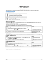 AstroStart AF-RFS5325 Owner's manual