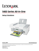 Lexmark 5400 Series Setup
