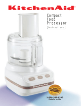 KitchenAid Food Processor User manual