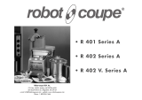 Robot Coupe R 402 V. Series A User manual