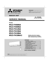 Mitsubishi MSZ-FH15NA User guide