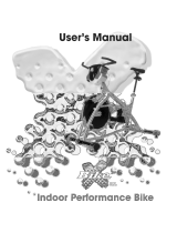 Trixter X-Bike User manual