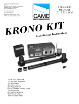CAME KRONO KR300 Installation Instructions Manual