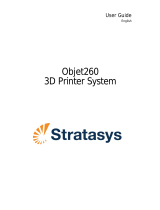 Stratasys P750K User manual