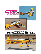 Carf-Models Extra 260 2.6m Owner's manual