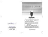 CompuSTAR 1WAMR-PRO User manual