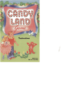 Hasbro Candy Land 2003 Operating instructions