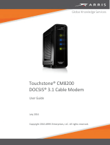 Arris Touchstone CM8200 User manual