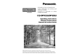 Panasonic CQDPX101U Operating instructions