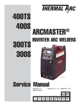 ESAB 400TS 400S 300TS 300S ARCMASTER® Inverter Arc Welders User manual