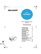 Sharp AR-M201 Operating instructions