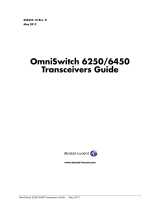 Alcatel-Lucent OmniSwitch 6250 User manual
