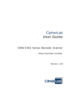 CipherLab 1502 User manual