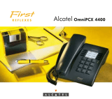 Alcatel-Lucent OmniPCX 4400 User manual