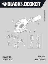 Black & Decker KA161 User manual