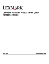 Lexmark Pro900 User manual