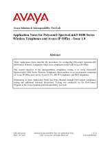 Avaya 8400 User manual