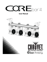 CHAUVET DJ COREbar 4 User manual