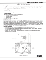 DMP Electronics 1100d Installation guide