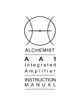 ALCHEMIST AA1 User manual