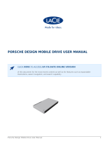 LaCie LaCie Porsche Design Mobile Drive User manual