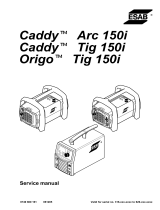 ESAB CaddyTig 150 User manual