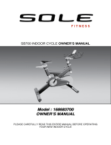 Sole SB700 Owner's manual