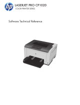 HP LaserJet Pro CP1025 Color Printer series Technical Reference