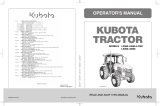 Kubota L5460 User manual
