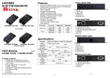 AVLink HDMI-EXW Owner's manual