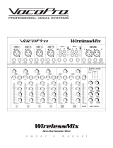 VocoPro WirelessMix-ULTRA Owner's manual