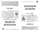 Autostart AS-2382TWU Owner's manual