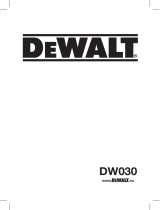 DeWalt DW030P User manual