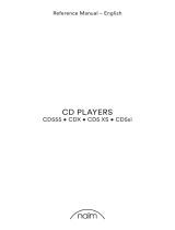 Naim Audio CD5 XS Owner's manual