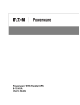 Eaton Powerware 9155 User manual