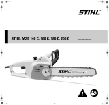 STIHL MSE 140 C, 160 C, 180 C, 200 C Owner's manual