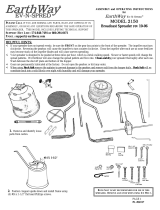 EarthWay EV-N-SPRED 2150 Assembly And Operating Instructions Manual