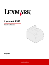 Lexmark 09H0052 - T522 25PPM LASERPR User manual