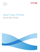 Xerox Color J75 Quick start guide