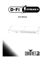 CHAUVET DJ D-Fi User manual