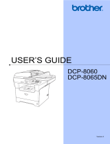 Brother DCP-8065DN User guide