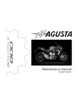 MV Agusta BRUTALE 800 Maintenance Manual