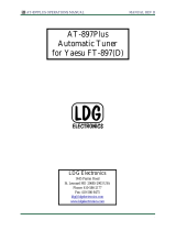 LDG AT-897Plus Operating instructions