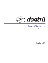 Dogtra Basic Obedience Training Manual Owner's manual