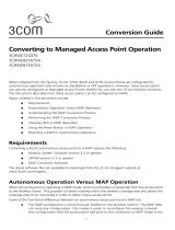 3com 3CRWE825075A Conversion Manual