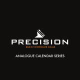 Precision ANALOGUE CALENDAR SERIES User manual
