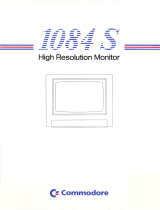 Commodore 1084S User manual