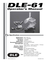 DLE Engines DLEG0061 Owner's manual