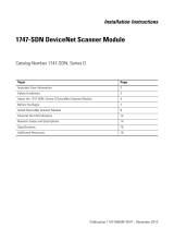 Allen-Bradley DeviceNet 1747-SDN Installation Instructions Manual